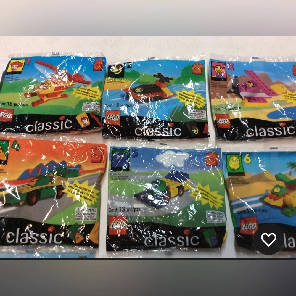Vintage 1999 LEGO Classic Vehicles 
Promotional Sealed Polybags - Picture 2 of 3